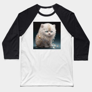 Glamor Kitten Baseball T-Shirt